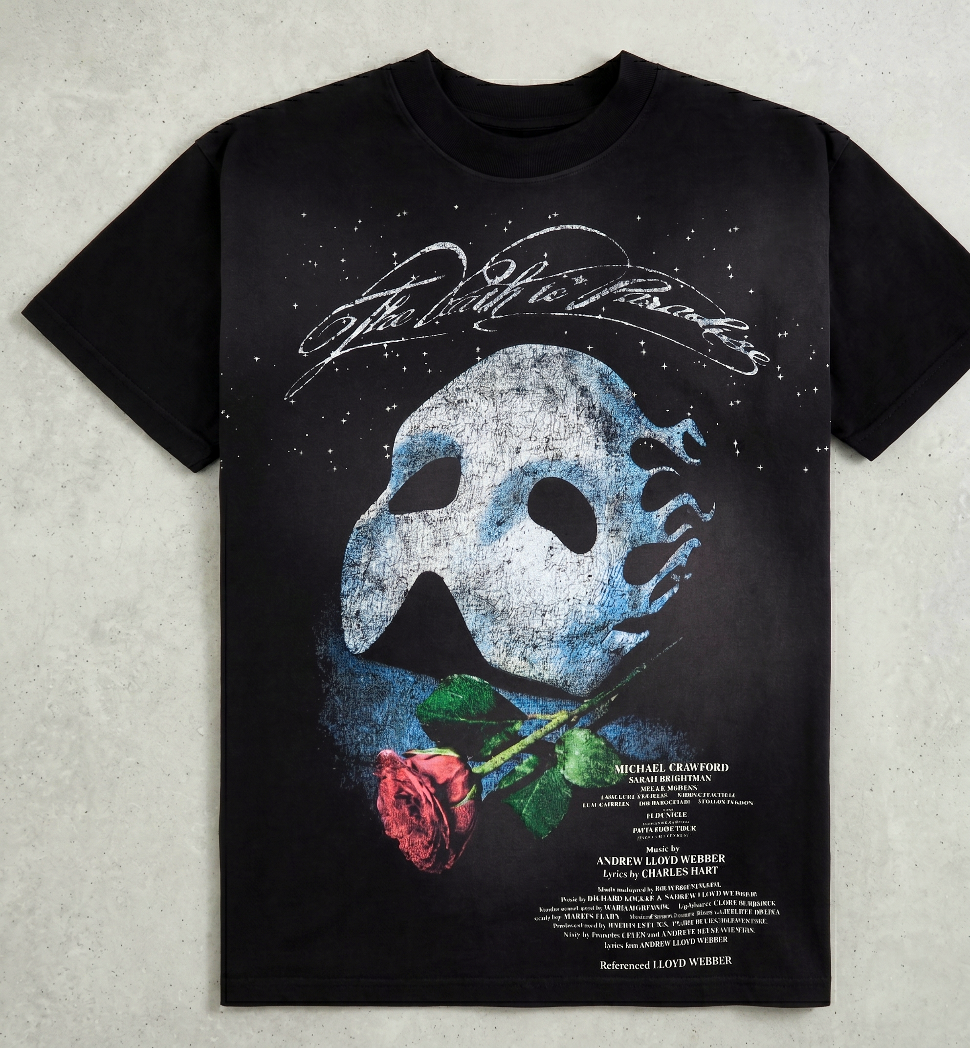 Phantom Of The Opera Tee | Black